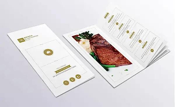 Menü Tasarımı ve Baskısı